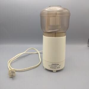 Sunbeam Oskar Jr. Chopper Plus Food Processor 14131 Tested Working